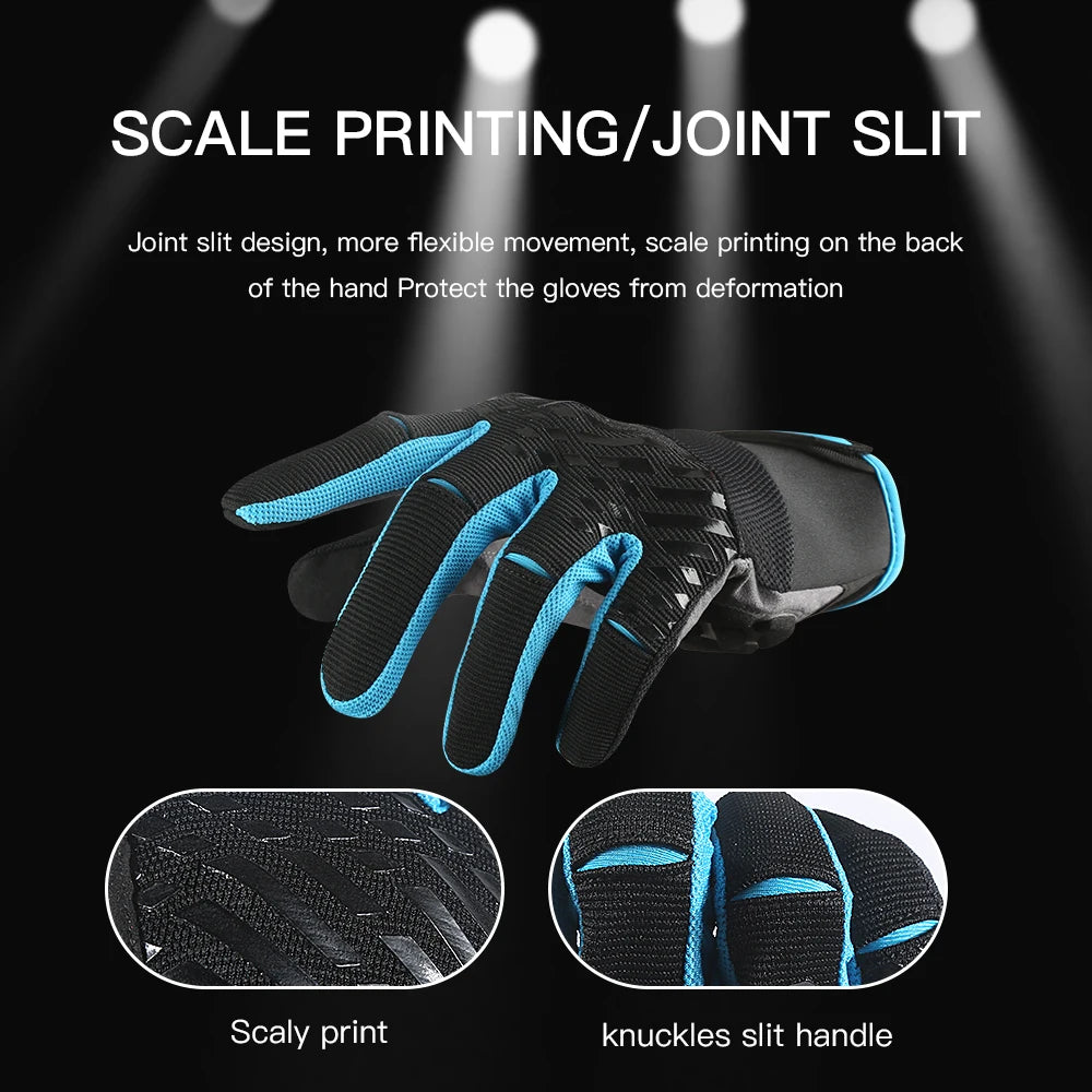 MTB Men's Cycling Gloves Motorcycle Accessories Gloves Guantes Ciclismo Bicycle Touchscreen Breathable Full Finger Bike Gloves