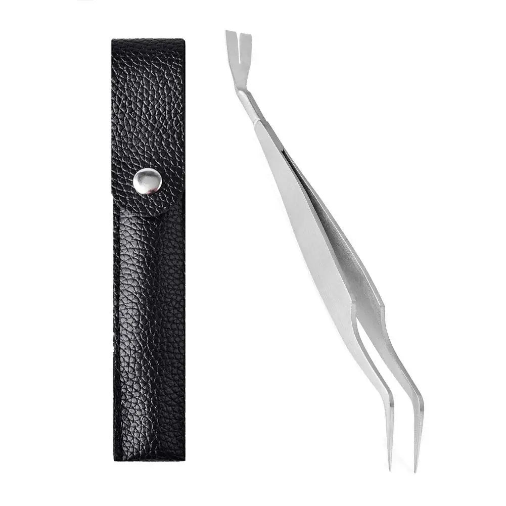 2 In 1 Stainless Steel Tick Tweezers Professional Quick Cat Dog Tick Removal Tool People Pet Supplies Dog Tick Removal Dropship