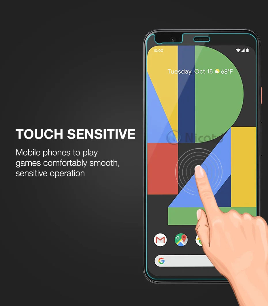9H Premium Tempered Glass For Google Pixel 4 3 3a 2 Screen Protector Film For Google Pixel 4 XL 3a XL 2 XL HD Protective Glass