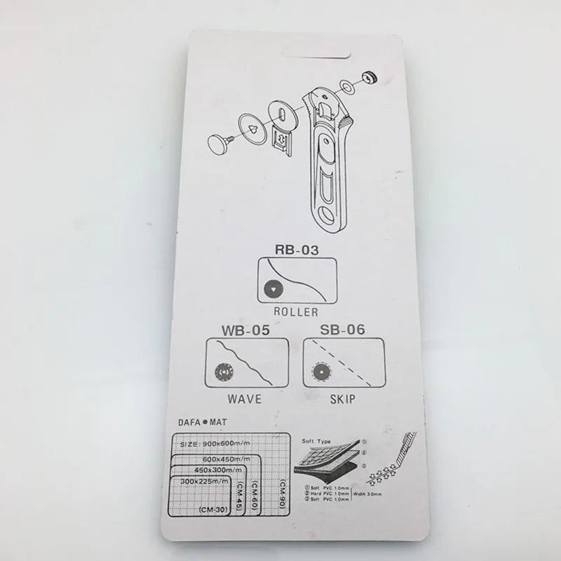 28mm Rotary Cutter Fabric Cutting Quilting Sewing Tool 5BB5078