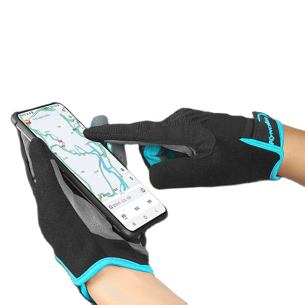 MTB Men's Cycling Gloves Motorcycle Accessories Gloves Guantes Ciclismo Bicycle Touchscreen Breathable Full Finger Bike Gloves