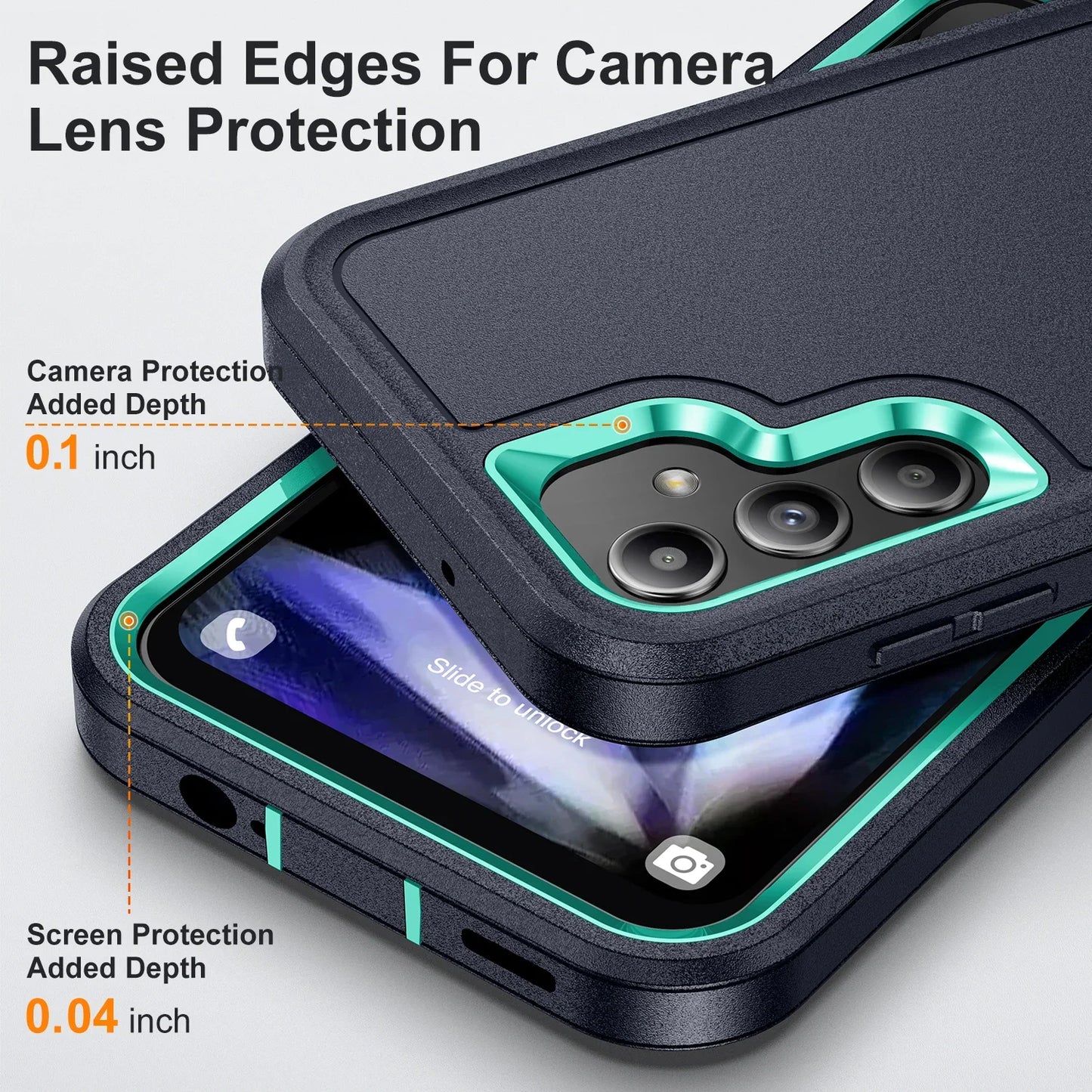 Military Grade Hard Protection Case for Samsung Galaxy A15 A14 A54G 5G A13 A53 A04S S23 Ultra S22 Plus Phone Accessories Capa