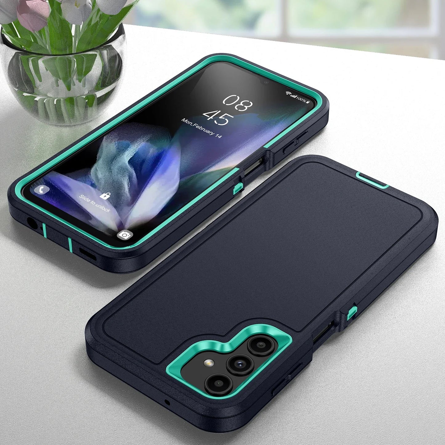 Military Grade Hard Protection Case for Samsung Galaxy A15 A14 A54G 5G A13 A53 A04S S23 Ultra S22 Plus Phone Accessories Capa