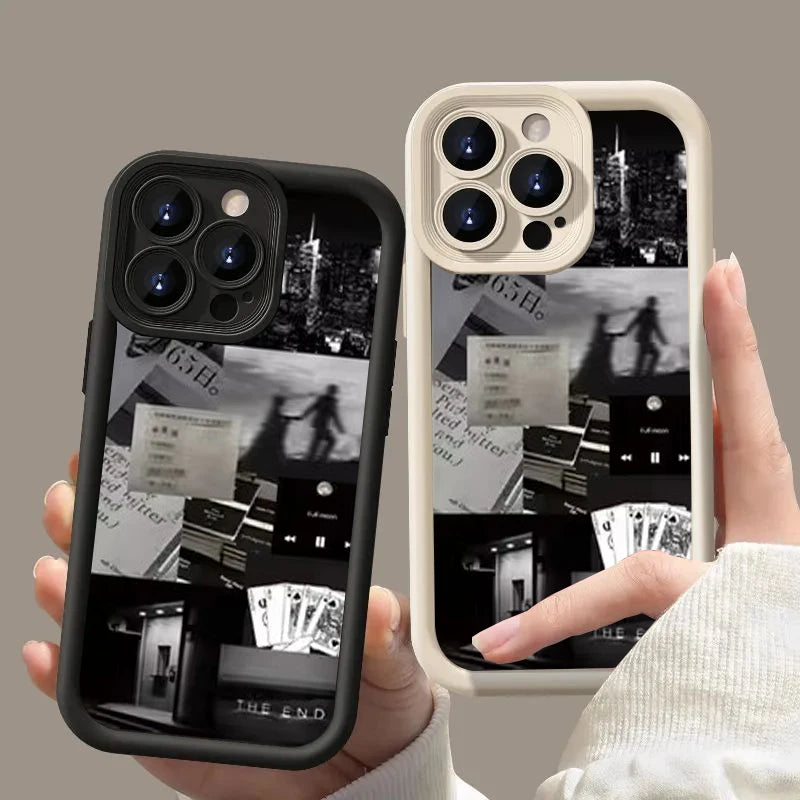 Daily Life Phone Case For iPhone 15 14 7 8 Plus XS X XR 14 13 Pro Max 13 12 Pro Max SE 2020 Shockproof Bumper Back Cases Cover