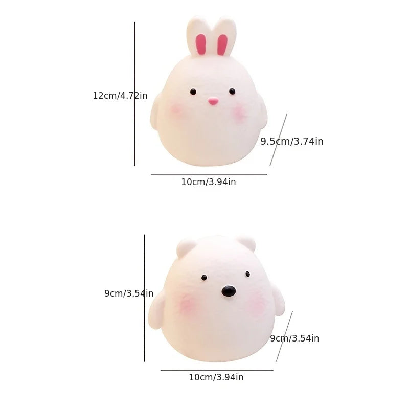 1pcs LED cartoon night light, bedside light, children's baby toy gift