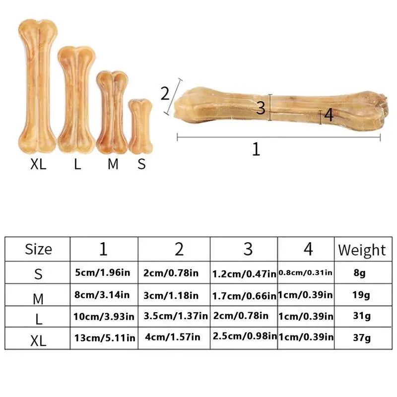 Dog Teething Bone Beef Flavor Puppy Chew Bone Safe And Bite-resistant Large Dog Toys Edible Chew Toys For Medium Dogs Dropship