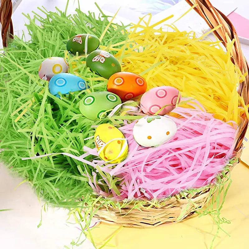 100g colorful shredded filler DIY wedding party gift packaging filler