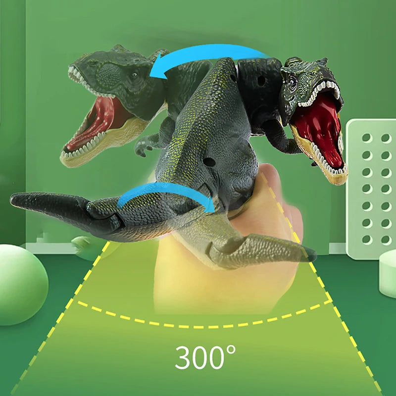 Dinosaurs Zazaza Press Dinosaurs Zaza Toy with Sound Children's Fidget Toys Decompression Toy Telescopic Swing Dino Model Kids