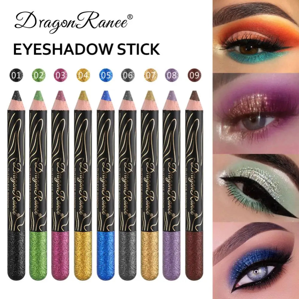 PHOERA 8 Colors Glitter Eye Shadow Palatte Matte Eyeshadow Makeup Waterproof Bicolor Shimmer Cosmetics Beauty Makeup Tool