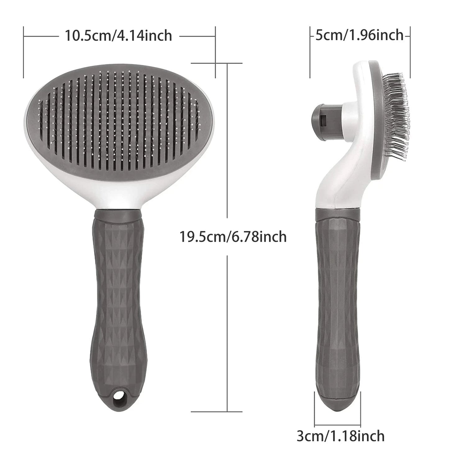 Pet Comb Dog Brush Stainless Steel Needle Comb Dog Cat Hair Removal Floating Hair Cleaning Grooming Tool Dogs Accessories
