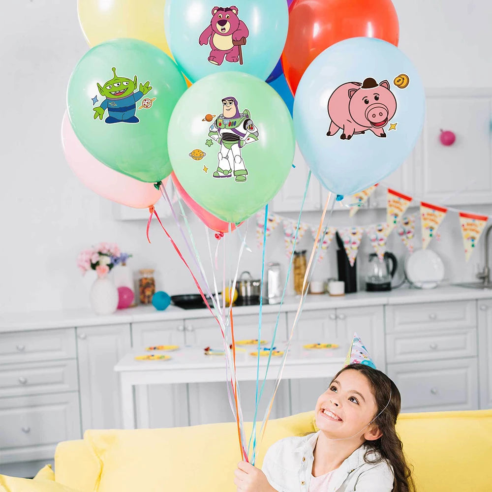 8/16Sheets Disney Toy Story Puzzle Stickers Game Make a Face Children DIY Assemble Jigsaw Kids Toys Decoration Theme Party Gifts