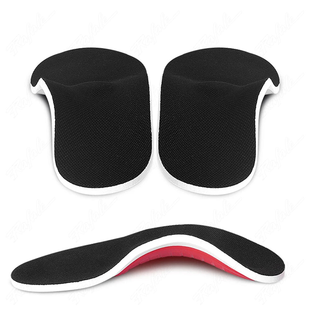 Correction Foot Pain Relief OX Leg Inner Sole for Shoes Arch Support Insole for Flat Feet Men Women Orthopedic Plantar Fasciitis