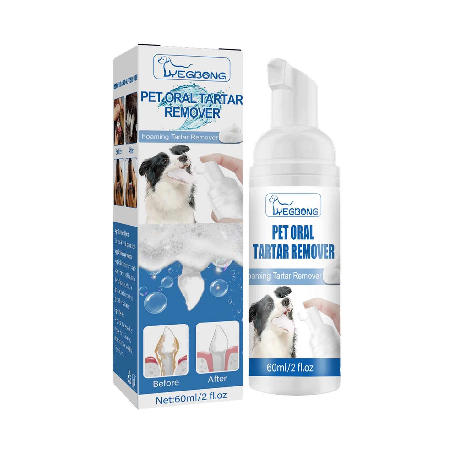 Pet Teeth Cleaner Spray Tartar Dirty Remover Puppy Mouth Fresher Deodorant Kitten Prevent Oral Calculus Dog Oral Cleanse Liquid