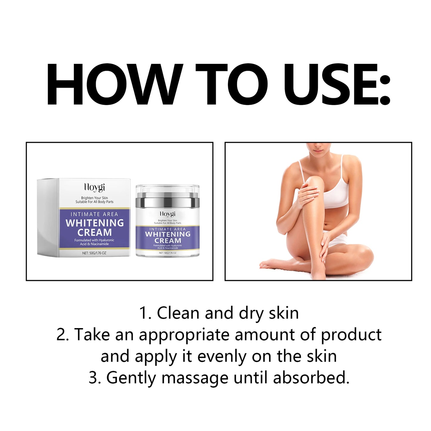 50g Hoygi Black Spot Whitening Correction Cream Reduce Fine Lines Anti-Aging Remove Body Black Spots Whiten Facial Beauty Cream