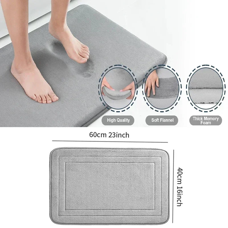 1pc Cat Paw Print Doormat Kitchen Rug Absorbent Floor Mat For Household Home Decorative Entrance Door Rmats Welcome Mats Carpets