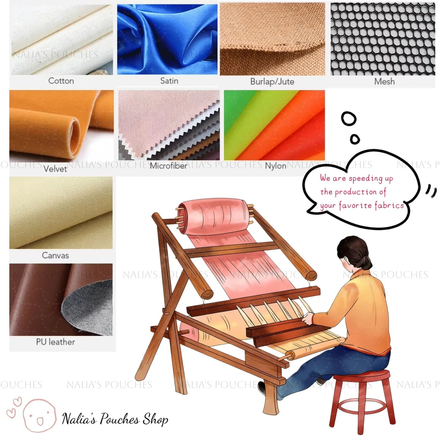 Customize your own gift bag jewelry bag