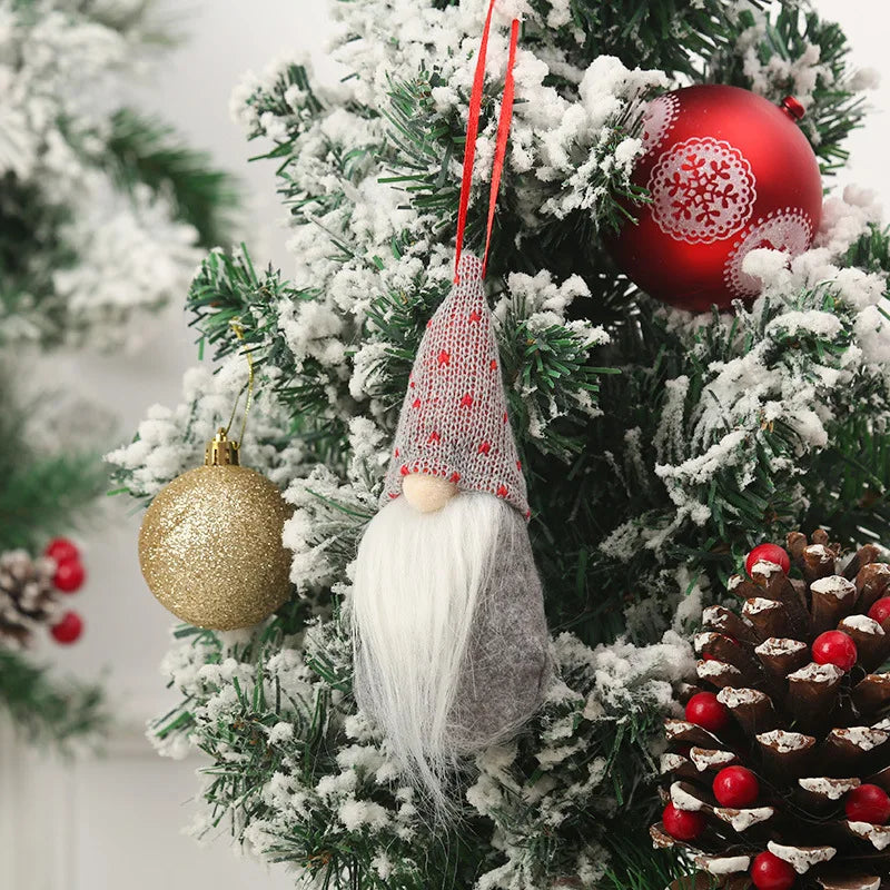 Gifts Christmas Santa Faceless Gnomes Dolls Christmas Decorations for Home Xmas Tree Decor Ornaments