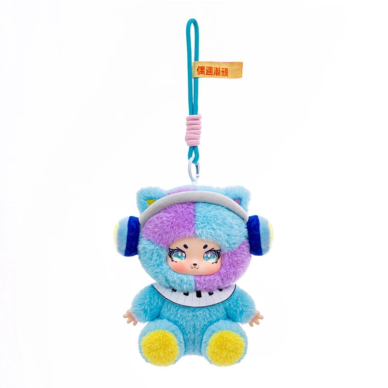 Cute Halloween Witch Doll Vinyl Face Plush Toys Colorful Dolls Popular Stuffed Plush Toys for Kids Witch Gifts Halloween Party