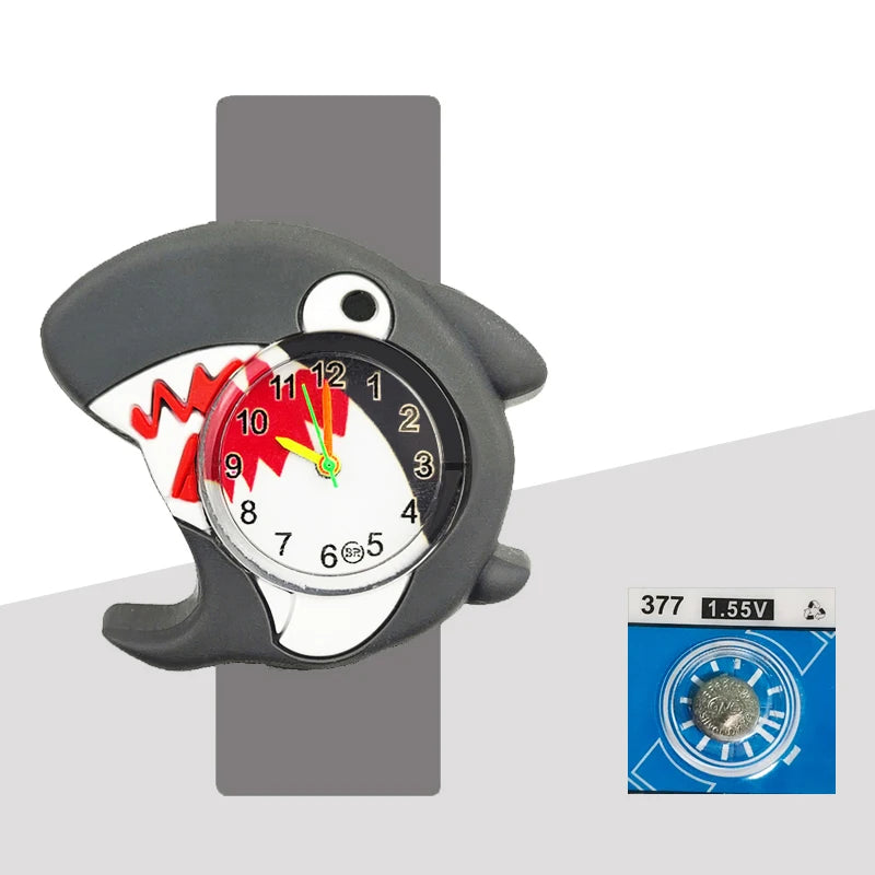 Baby Birthday Gift Children Toys Watches Cartoon Animal Dial Bracelet Kids Watches for Boy Girl 2-15 Years Old Child Clock