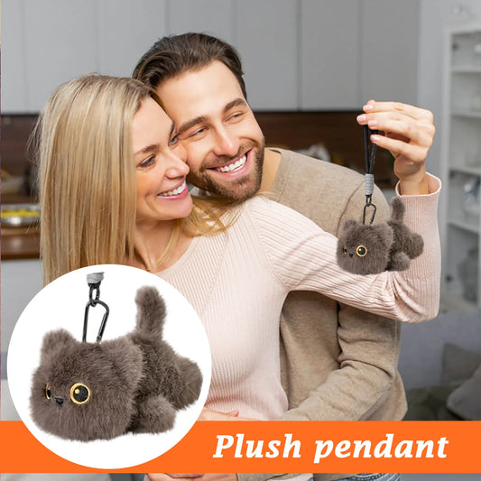 Cute Cartoon Cat Plush Toys Soft Plush Doll Car Bag Pendant Key Chain Stuffed Animals Toy Kids Girl Boy Gifts