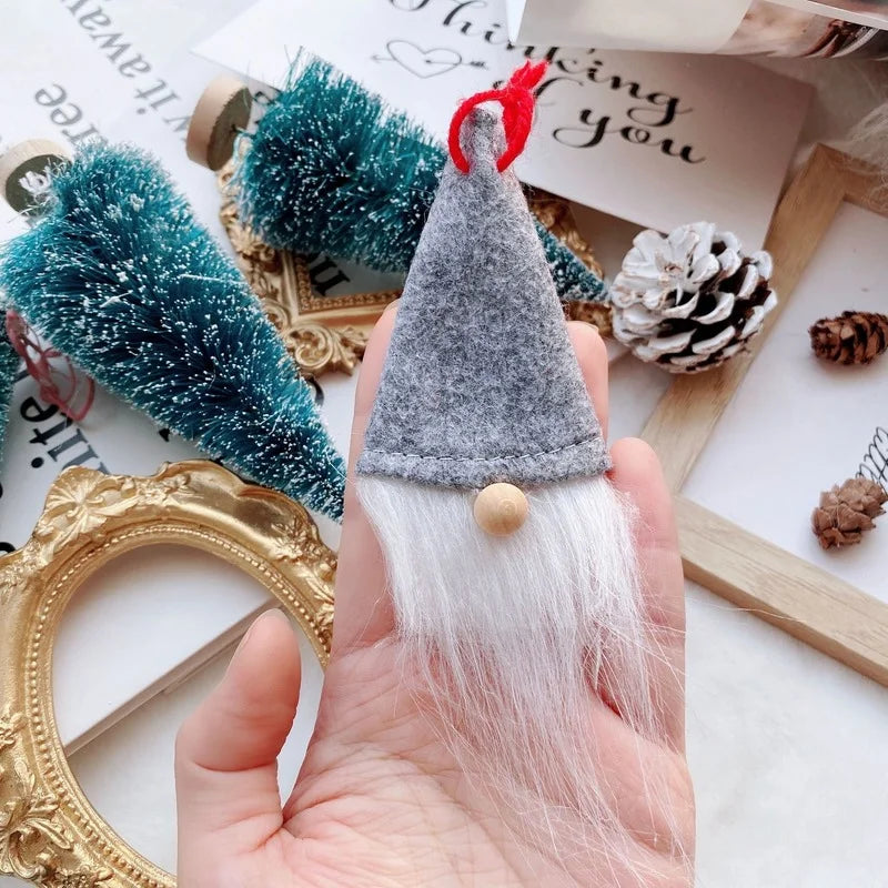Gifts Christmas Santa Faceless Gnomes Dolls Christmas Decorations for Home Xmas Tree Decor Ornaments