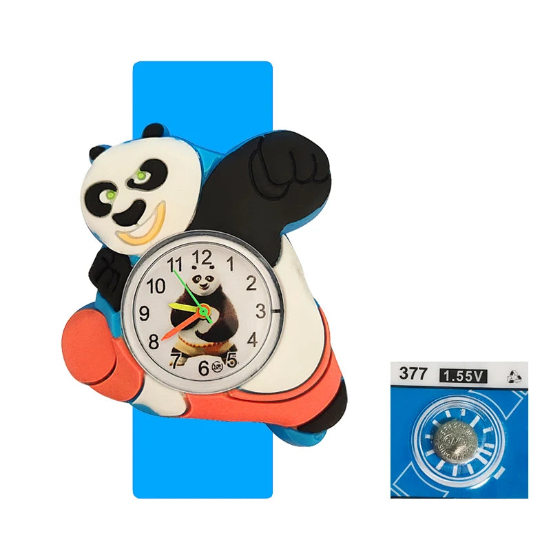 Baby Birthday Gift Children Toys Watches Cartoon Animal Dial Bracelet Kids Watches for Boy Girl 2-15 Years Old Child Clock