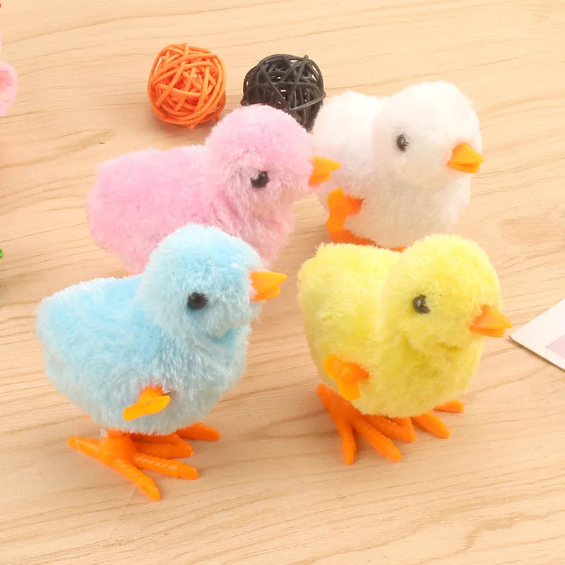 10 Pieces Cute Plush Chain Chick Toys Halloween Gifts, Birthday Party Favor Bags, Pinata Stuffers, Carnival Prizes