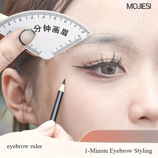 1PC Eyebrow Stencil Kit - Instant Perfect Brows, Multi-Style Templates for Women, Precision Shaping Tool, Foolproof Guide