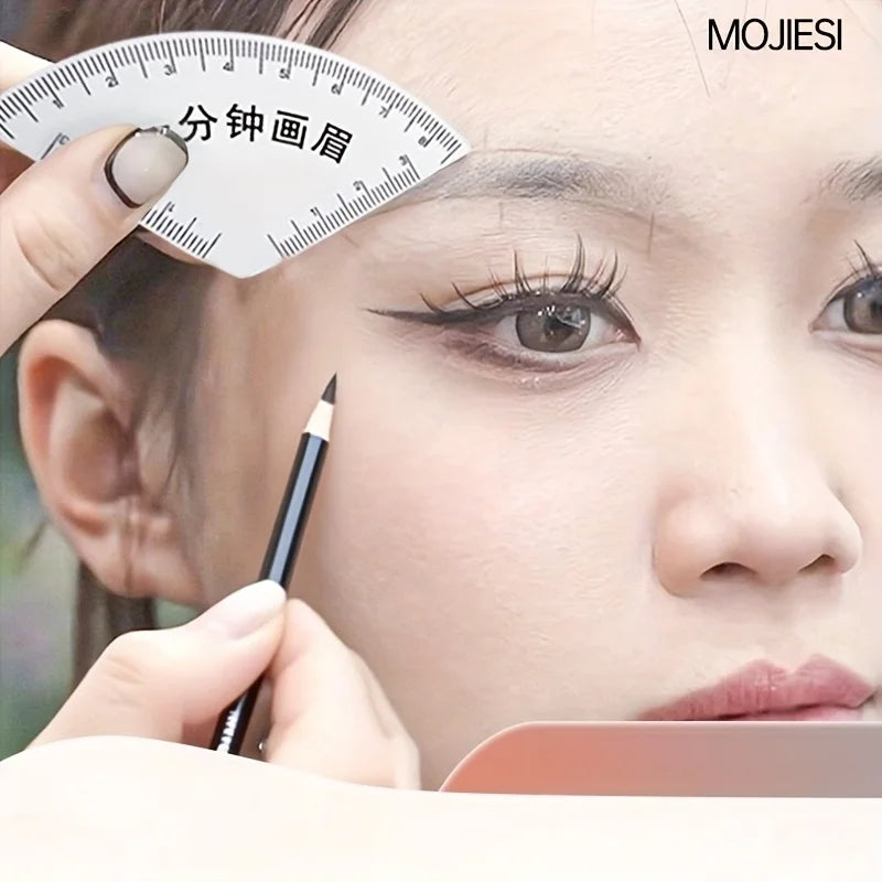 1PC Eyebrow Stencil Kit - Instant Perfect Brows, Multi-Style Templates for Women, Precision Shaping Tool, Foolproof Guide