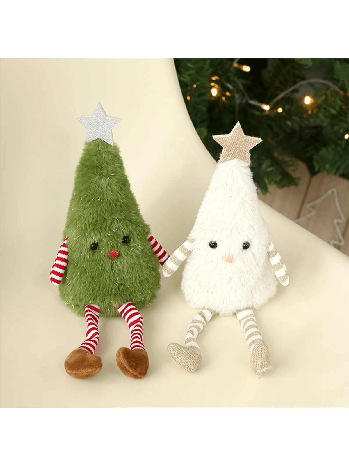 Christmas Decorations Cute Plush Christmas Tree Doll Home Party Doll Decoration