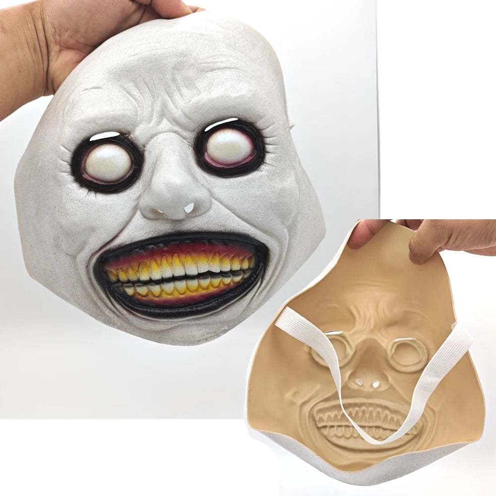Creepy Halloween Mask Smiling Demons Horror Face Masks The Evil Cosplay Props Party Masquerade Halloween Mask Clothing Accessor
