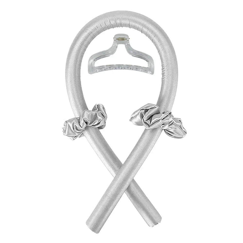 Heatless Hair Curler Curling Rod Headband No Heat Silk Ribbon Curls Hair Roller Curlers for Hair Straightener Hair Styling Tools