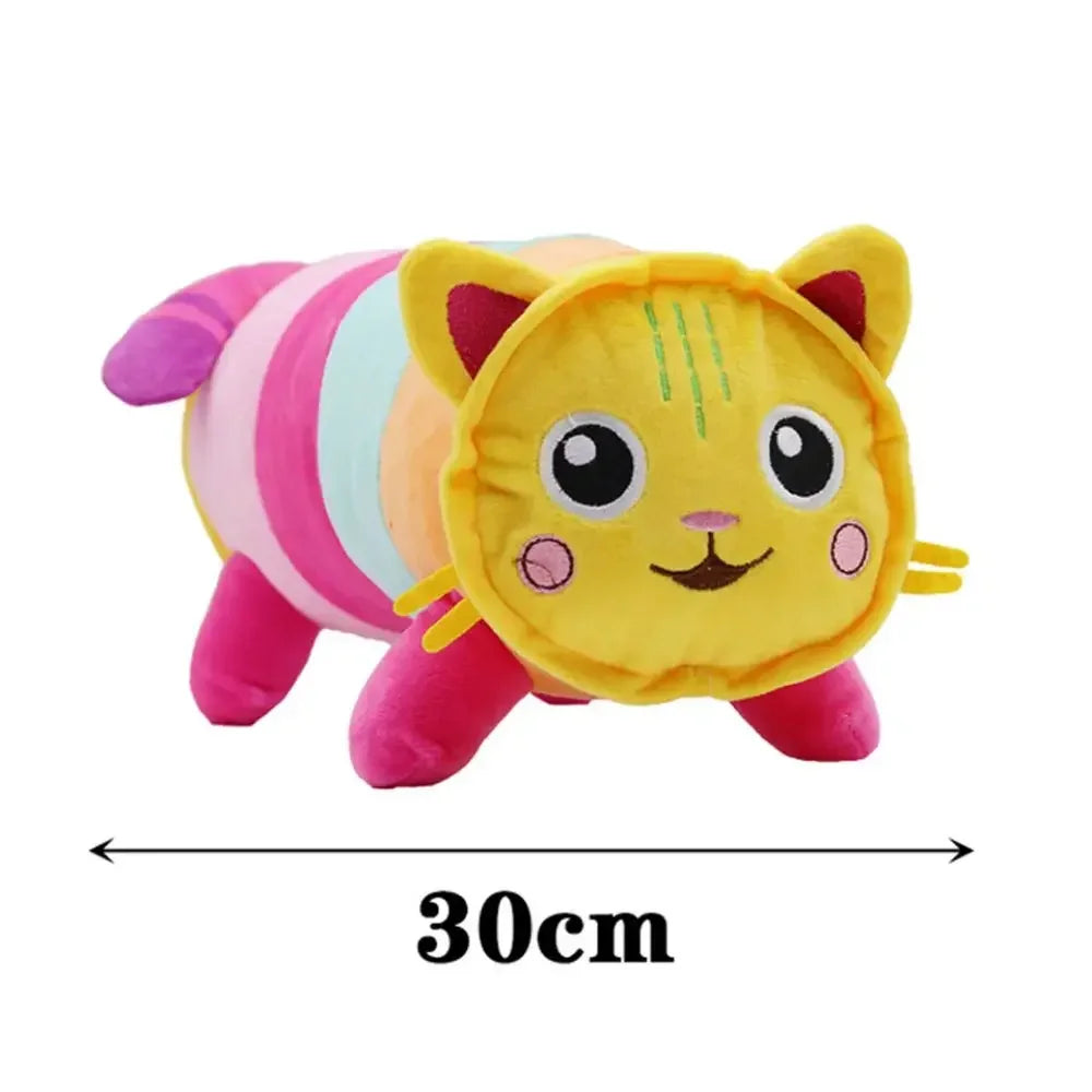 20-30cm Gabby's Doll House Plush Toy Backpack Cat Cake Cat Mermaid Stuffed Animals Plushie Dolls for Kids Gift