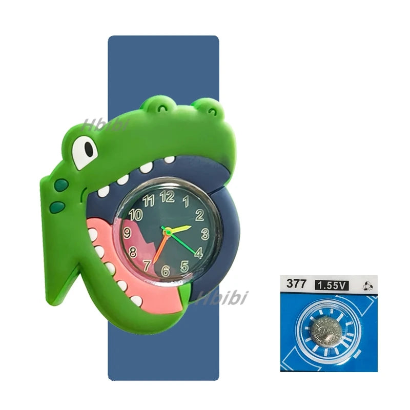 Baby Birthday Gift Children Toys Watches Cartoon Animal Dial Bracelet Kids Watches for Boy Girl 2-15 Years Old Child Clock