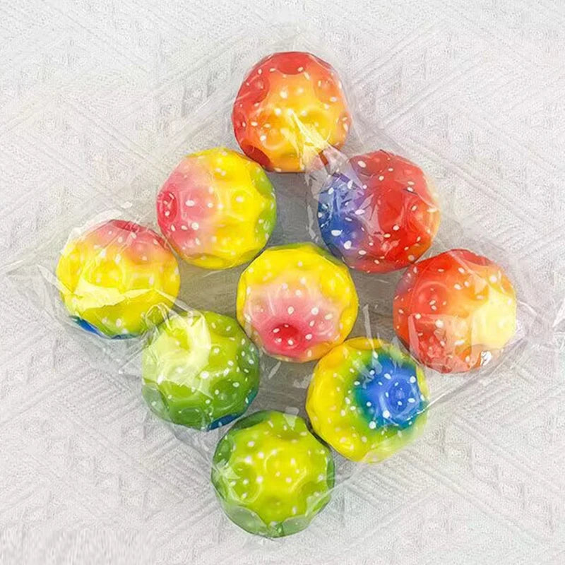 Extreme High Bouncing Ball Space Ball Children Toys Pelota Antiestrés Kinder Spielzeuge Juguetes Sensoriales Para Niños