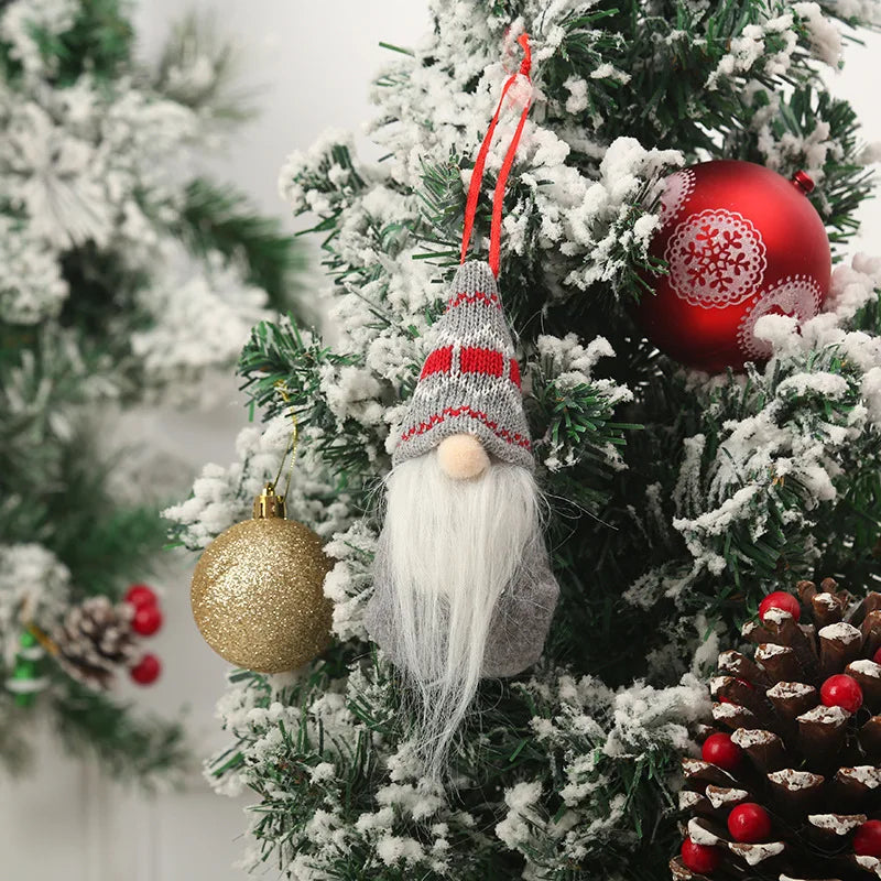 Gifts Christmas Santa Faceless Gnomes Dolls Christmas Decorations for Home Xmas Tree Decor Ornaments