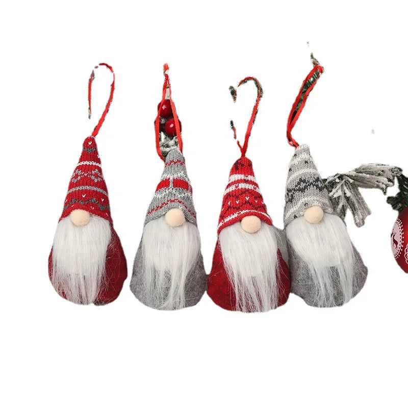 Gifts Christmas Santa Faceless Gnomes Dolls Christmas Decorations for Home Xmas Tree Decor Ornaments