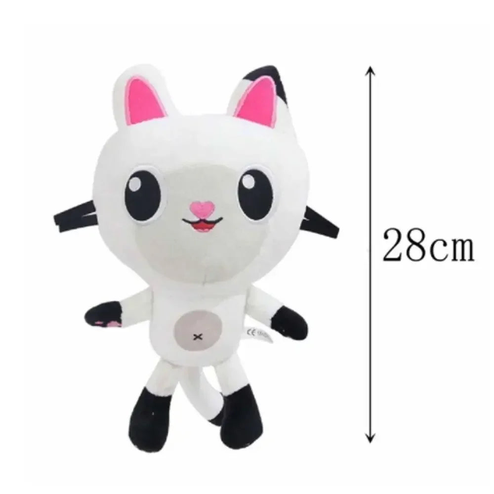 20-30cm Gabby's Doll House Plush Toy Backpack Cat Cake Cat Mermaid Stuffed Animals Plushie Dolls for Kids Gift