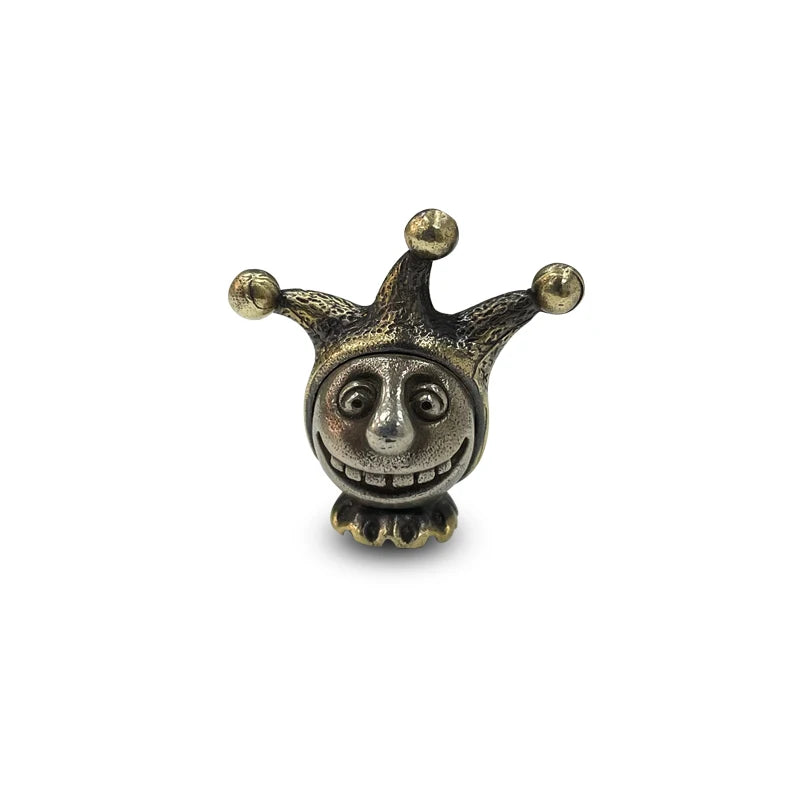 Clearance Sale EDC Knife Beads Brass Handcrafts for Camping Hanging Decoration Stylish GIft for Men DIY Necklace Accessorries